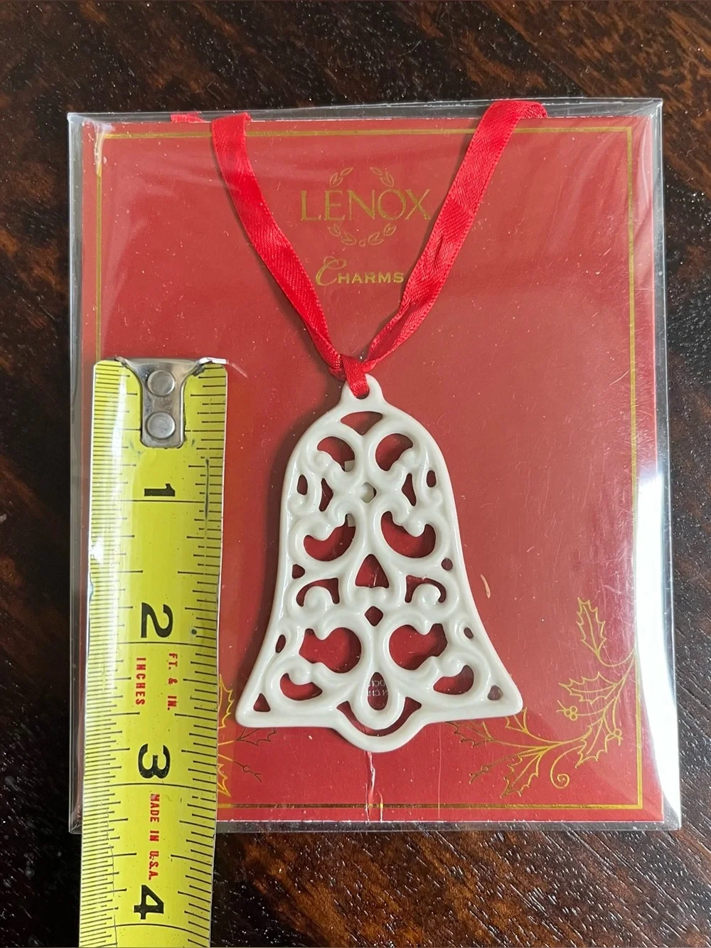 Lenox Charms Pierced Porcelain Bell